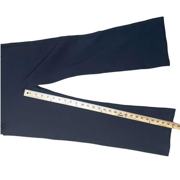 BETABRAND Dress Pant Yoga Pants Bootcut 6 Button Style Black Women's Petite S - Picture 3 of 9